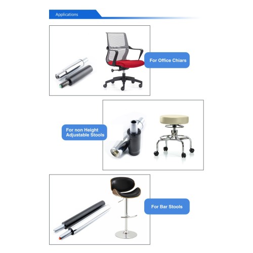 Swivel  Chair Gas Spring Class 4 Gas Lift Chair Cylinder High Security Office Chair Parts Gas Spring Factory