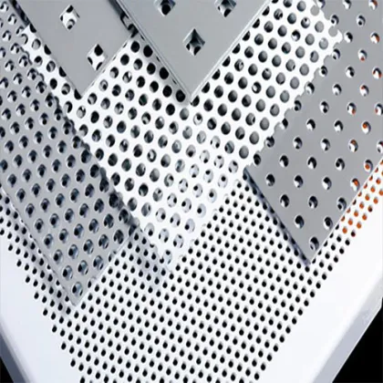 micro hole round hole perforated metal sheet