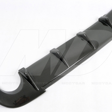 Carbon Fiber Rear Bumper Diffuser for 2001-2007 Mitsubishi Lancer Evolution Evo 9
