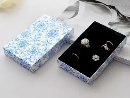 Chinese Style Decorative Silver Pendant Jewelry Box