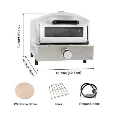 Countertop Bulit-in Ovens Toaster Commercial Propane Pizza Cone Maker Outdoor Gas Pizza Oven Forno Pizza Gas