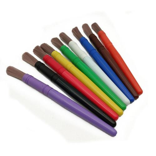 Colorful Nylon Kids Paint Brush For Children