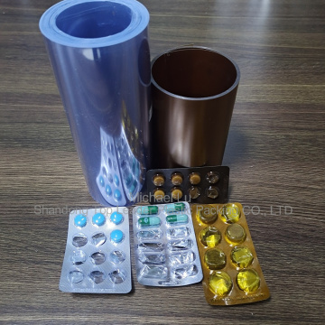 Lembar PVC Mono 0,25mm untuk Paket Blister Farmasi