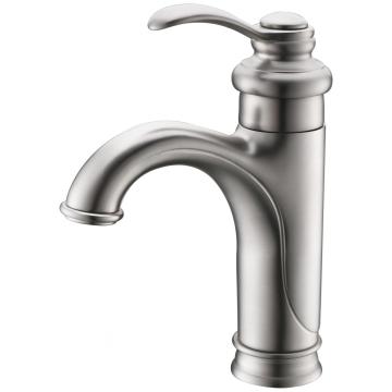 Unique Shape Brushed Basin Faucets