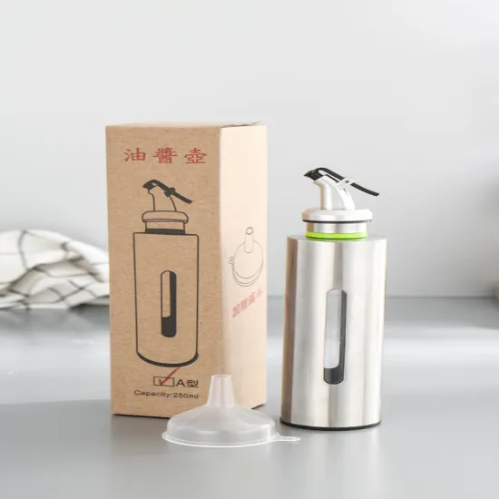 304 Kitchen Home Size Stainless Steel Seasoning Jar Set