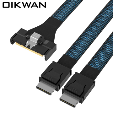 MCIO 8X έως 2*OCULINK SFF-8611 OCULINK NVME