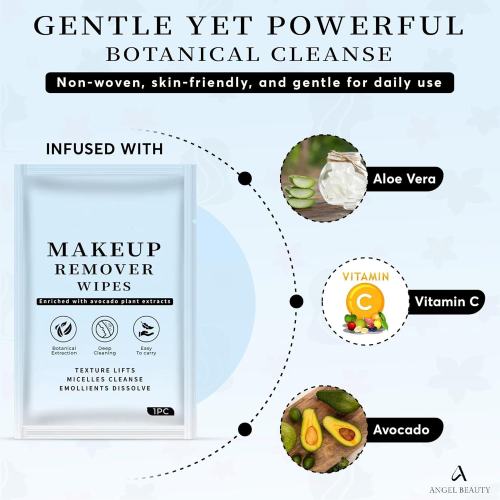 Indibidwal na nakabalot na pampaganda ng remover wipes -wzsiding wipes