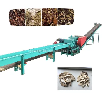 Diesel Engine Wood Shredding Machine - Petrol Tree Stumps Crusher