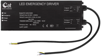 Fuente de alimentación de emergencia de alta potencia