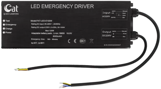 Fuente de alimentación de emergencia de alta potencia
