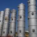 Torre de destilación de presión de acero inoxidable