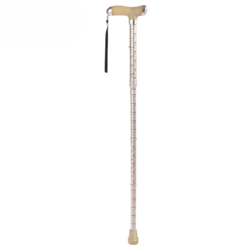 Durable Foldable Silicone Handle Walking Cane for Outdoor Trekking