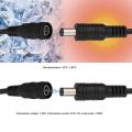 black DC 12V Power Cable 5.5mm*2.1mm Male Female Connector 1M 2M 3M 4M 5M 6M 7M 8M 10M Power Cord Extension Wire For CCTV