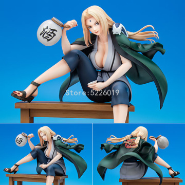 16cm Anime Figure Gals Shippuden Tsunade Action Figure Toy GEM Drinking Tsunade Sexy Girl Figure Collectible Model