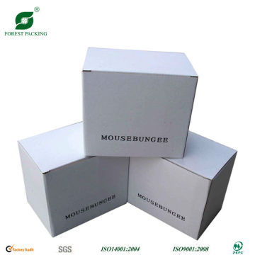 WHITE CORRUGATED PACKAGING BOX CHINA