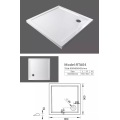 90x90x5cm CE Tabuleiro de duche quadrado antiderrapante AntifoulingDurável