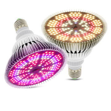 100W PAR38 Full-Band Sunlight LED Plant Growth Light - E27 Lamp Holder