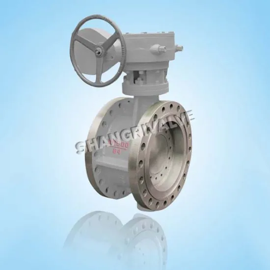 Gear Operation Flanged Butterfly Valve