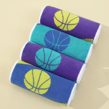 Woven Technics Bath Towel with Cartoon Pattern
