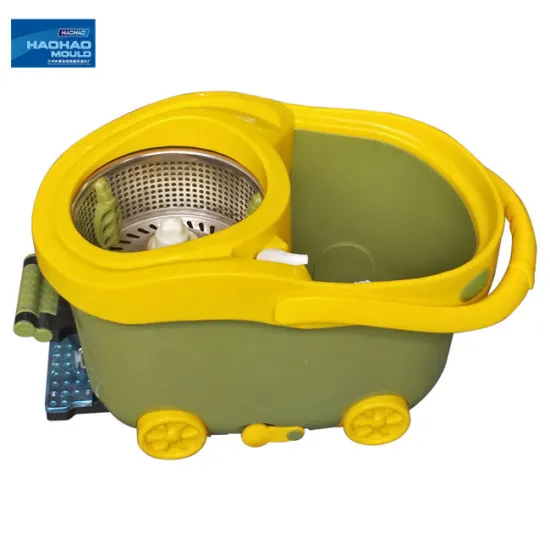 Plastic injection mop cleaning bucket mould