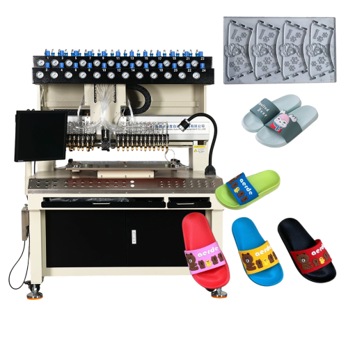 Máy phân phối giày PVC mềm tự động