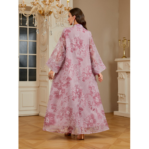لباس گلدار Abaya Jalabiya برای زنان