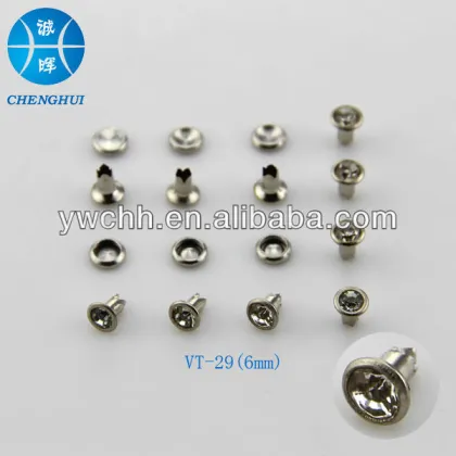 snap rivet for belts and shoes