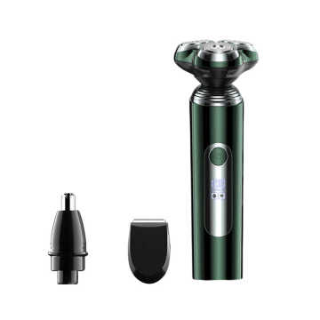 HOT SELLING Portable Rotary Electric Razor IPX4 Waterproof USB Rechargeable Mens 3 in 1 Electric Shaver Machine