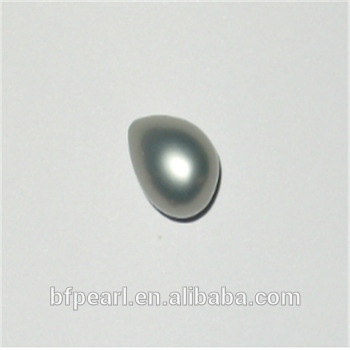 Wholesale 14-19mm Gray Raindrop Shell Pearls Beads