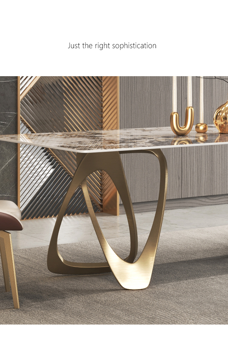 Light Luxury Dining Table