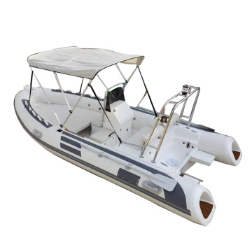 European Design 16 ft Yacht Inflatable Fiberglass Hull Rib480 Boat for Sale