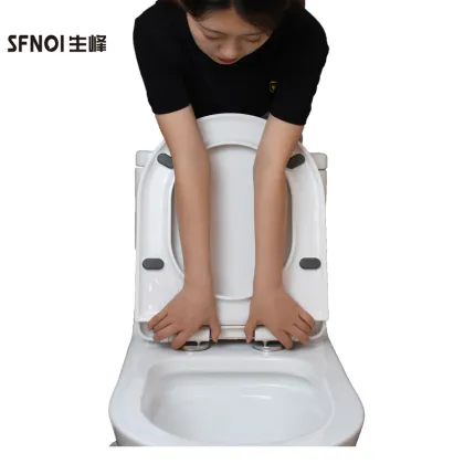 family toilet seat ,o shape