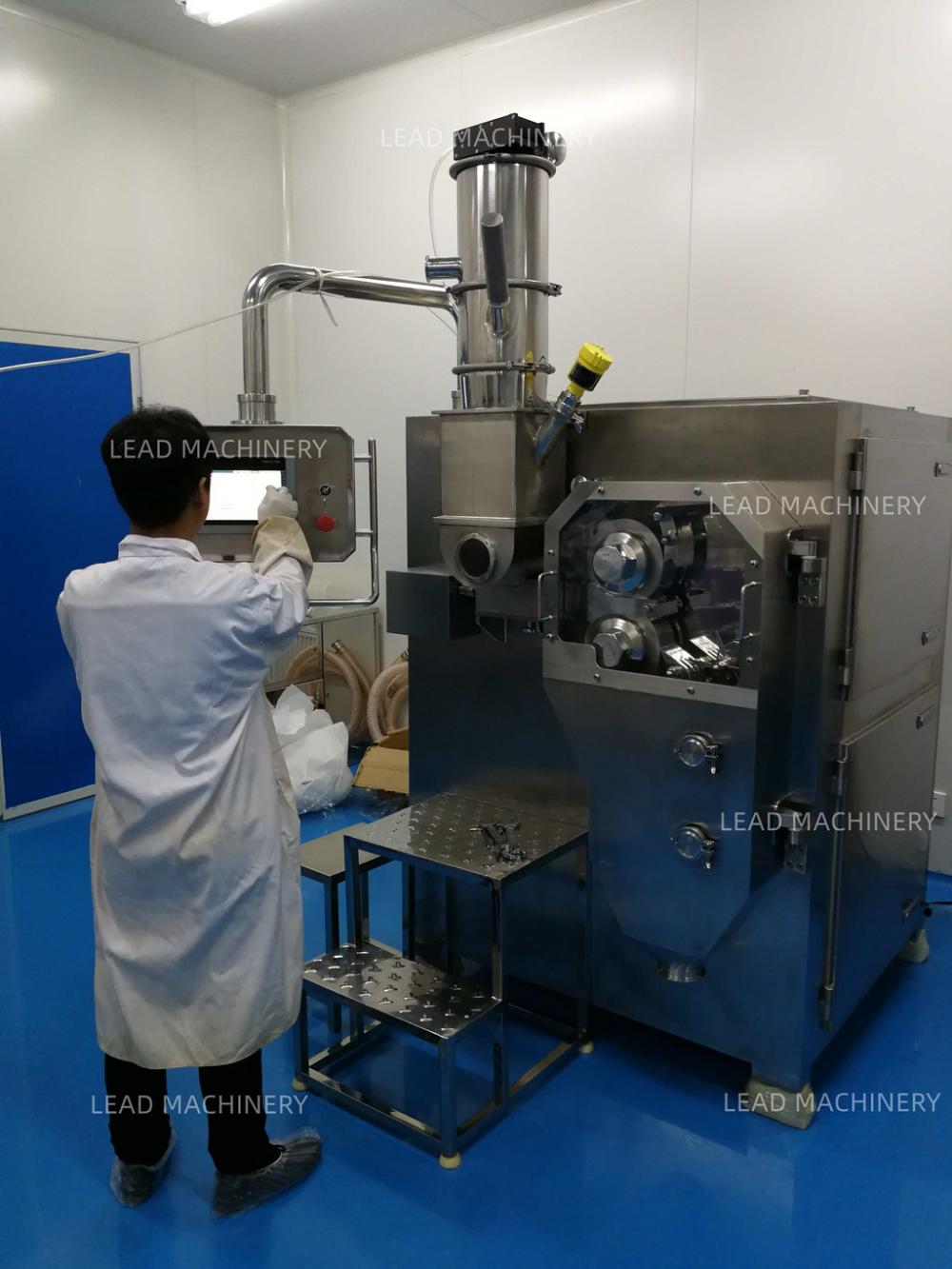 Chinesische Medizin Roller Compactor Western Medizin Trockener Granulator