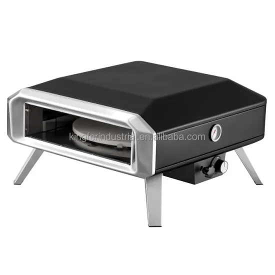 16 inch  Automatic Rotating Gas Pizza Oven for outdoor using