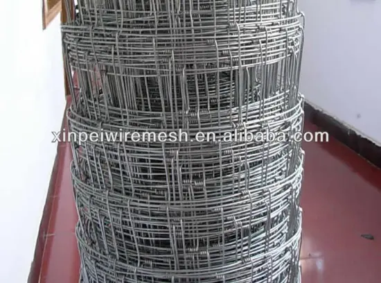 Hot sale!!! Superior quality galvanized woven cattle/grassland/sheep wire mesh fence