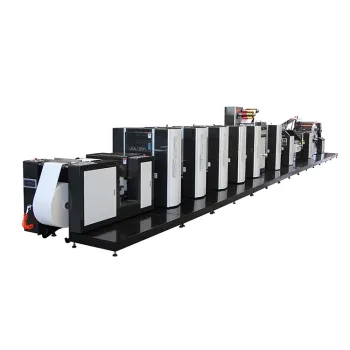 High-Quality Offset Printing Machine for Five Colors Wine Label IML Label
