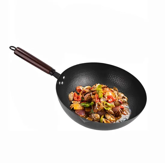 Chinese Carbon Steel Fry Pan for Kitchen Supplies