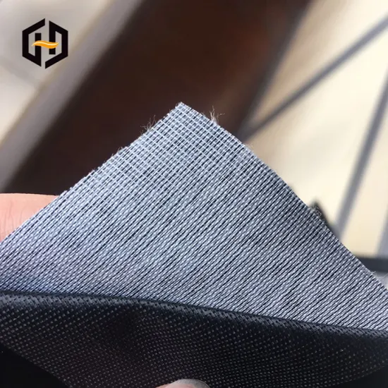 Custom 90gsm polyester scrim backing fabric for leather