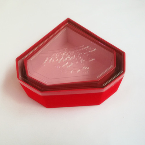 Flower Gift Packaging Special Clear Lid Heart Box