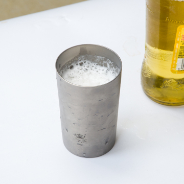 Pure Titanium Beer cup