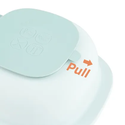 Baby Silicone Plates Caunt Stay Put Suction Bowl