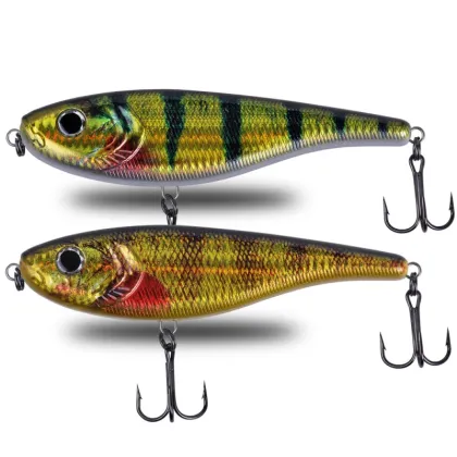 Hot Selling OEM 155mm 76g Mixed Colors Sinking Minnow Jerk Bait