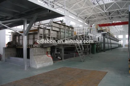 S-RMT series glass fiber mat with PVC coating machine production line
