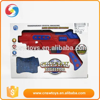 Gun Pistol crystal bullet toy gun infrared Shooting Balls New