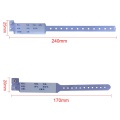 Pulseira manuscrita descartável de PVC