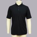 Camisas de golfe preto para homens