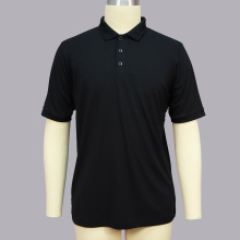 Camisas de golfe preto para homens