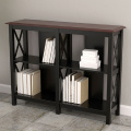 Freestanding Corner 2 tiers Bookcase