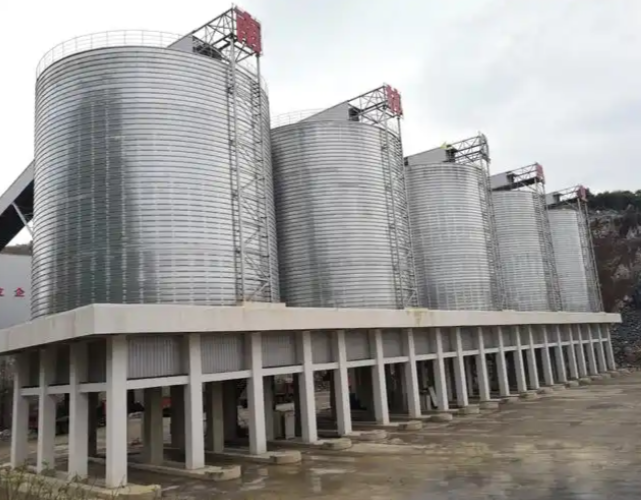 High Capacity Stone Aggregate Silo