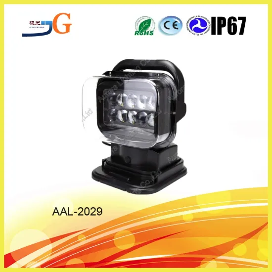 Wireless Remote Control Led Searching Light 12V Led Work Light With Magnet Base
